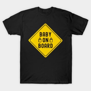 Baby On Board Bottle Bumper T-Shirt